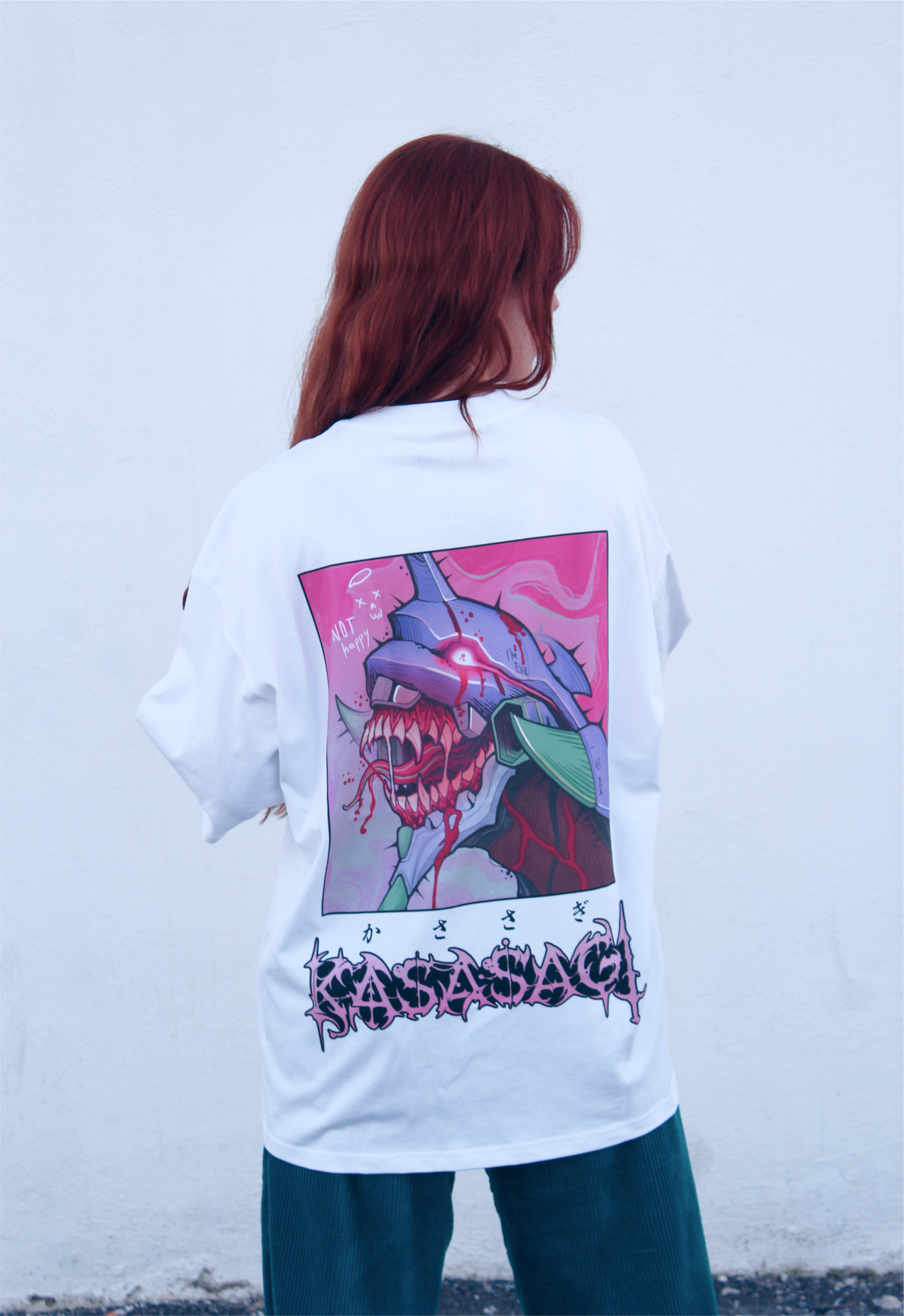 EVA – Oversized T-Shirt White